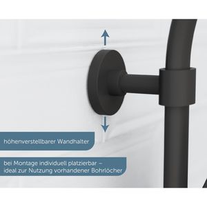 Produktbild für Duschsystem Schütte Madura Fresh, schwarz