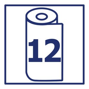 Produktbild für Küchenrolle Glücksblatt Reinweiss, XXL-Pack, 3-lagig