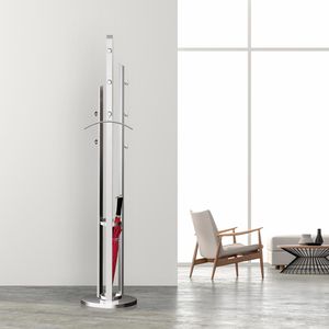 Produktbild für Garderobenständer Kerkmann Solitaire, 6069 silber