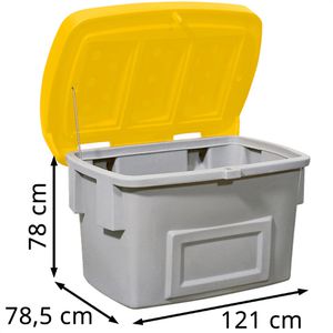 Produktbild für Streugutbehälter asecos 12496, 400 Liter