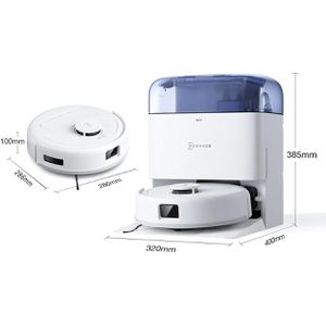 Produktbild für Saugroboter ECOVACS DEEBOT MINI, weiß-blau