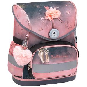 Produktbild für Schulranzen Belmil Compact, Ballerina Black Pink, 4-teilig