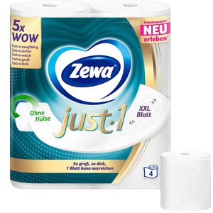 Toilettenpapier Zewa Just 1, ohne Hülse