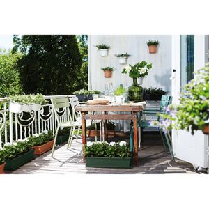 Produktbild für Blumenkasten elho Green Basics 60, laubgrün