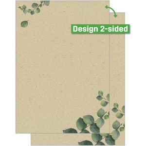 Produktbild für Briefpapier Sigel DP615, Eucalyptus, A4