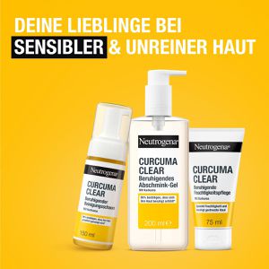 Produktbild für Reinigungsschaum Neutrogena Curcuma Clear Beruhigend