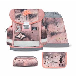 Schulranzen Belmil Classy, Rose Ballet, 4-teilig