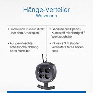 Produktbild für Hängeverteiler as-Schwabe Watzmann, IP20 für innen
