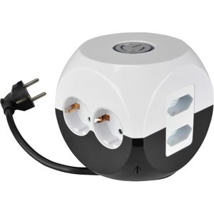 Steckdosenwürfel Unitec 47531, mit 1,4m Kabel