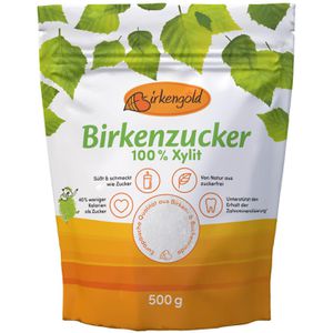 Zucker Birkengold Xylit, weißer Zucker
