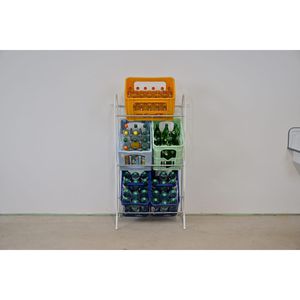 Produktbild für Getränkekistenregal Schulte-Regalwelt 151, für 6 Kisten