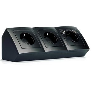 Produktbild für Tischsteckdose McPower Flair, mit 0,15 m Kabel