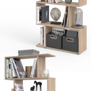 Produktbild für Bücherregal Vicco Levio, sonoma eiche