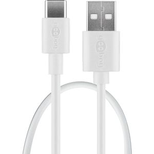 Ladekabel Goobay 45563, weiß, 1m
