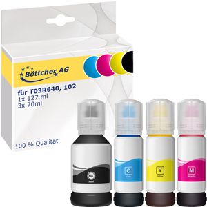 Produktbild für Tinte Böttcher-AG für Epson 102, C13T03R640 Multipack