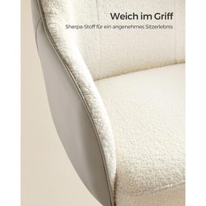 Produktbild für Bürostuhl Songmics OBG019W01