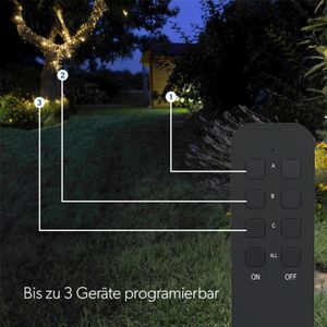 Produktbild für Funksteckdose Unitec 48113, für außen
