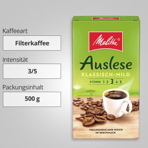 Produktbild für Kaffee Melitta Cafe Auslese Klassisch Mild