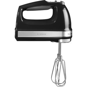 Handmixer KitchenAid 5KHM9212EOB, schwarz, 9 Geschwindigkeiten