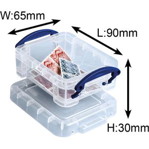 Produktbild für Aufbewahrungsbox Really-Useful-Box 0.07C, 0,07L