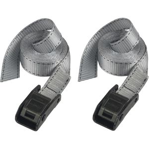 Spanngurt Master-Lock 3110EURDAT, grau, mit Klemmschloss