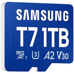 Produktbild für Micro-SD-Karte Samsung T7 MB-MB1T0T/WW, 1TB