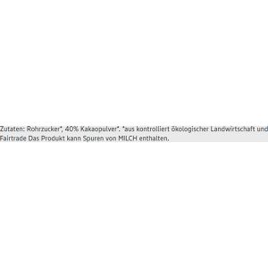 Produktbild für Kakao Edeka Trinkschokolade Pulver, BIO