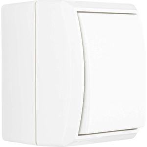 Produktbild für Lichtschalter REV-Ritter AquaForm IP44, weiß