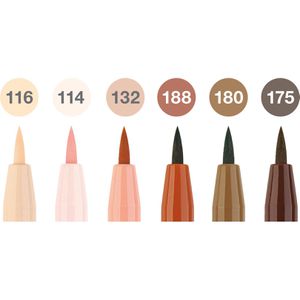 Produktbild für Tuschestifte Faber-Castell Pitt Artist Pen brush
