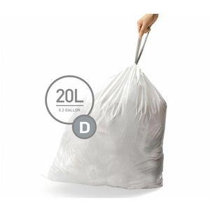 Produktbild für Müllbeutel Simplehuman CW0163, Typ D, 20 Liter