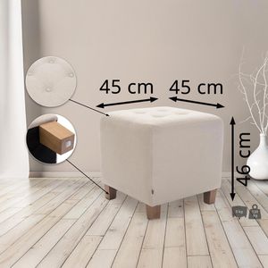 Produktbild für Sitzhocker CLP Pharao, 151400404, bis 120 kg