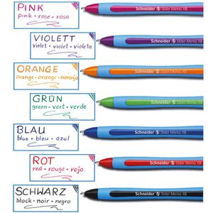Produktbild für Kugelschreiber Schneider Slider Memo XB