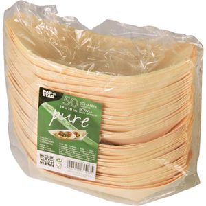 Produktbild für Fingerfoodschalen Papstar 84417 pure, Kiefernholz
