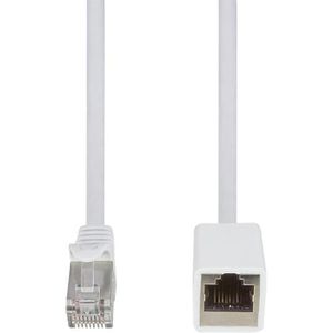 Produktbild für Netzwerkkabel LogiLink Premium, CQX061S, weiß