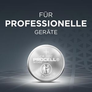 Produktbild für Knopfzelle Procell Intense CR2032