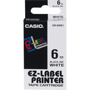 Produktbild für Schriftband Casio XR-6WE1, 6mm