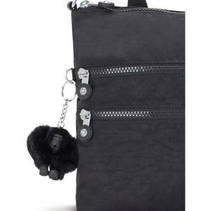 Produktbild für Umhängetasche kipling Alvar, Black Noir, aus Polyamid, schwarz