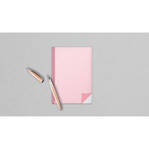 Produktbild für Notizbuch RNK Rosé, 46803, Karton Hardcover