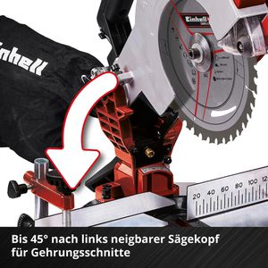 Produktbild für Kapp-Gehrungssäge Einhell TE-MS 18/210 Li-Solo