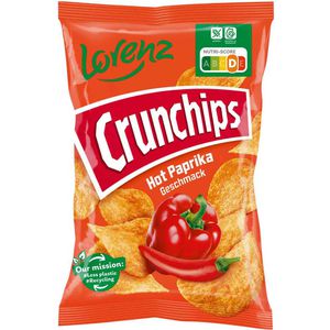 Chips Lorenz Crunchips Hot Paprika