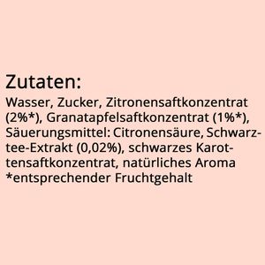 Produktbild für Saft Durstlöscher Granatapfel-Zitronen-Geschmack