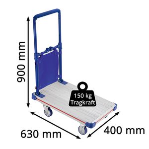 Produktbild für Transportwagen Böttcher-AG APW15-B, Premium, aus Aluminium