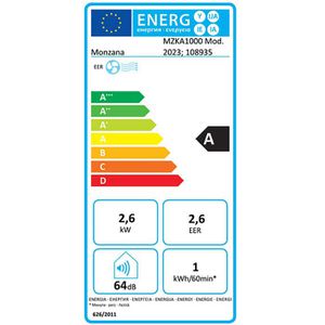 Produktbild für Klimagerät Monzana MZKA1000, 9000 BTU/h