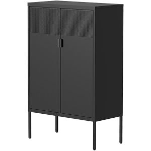 Highboard FlexiSpot CB10B-Standard, schwarz aus Metall