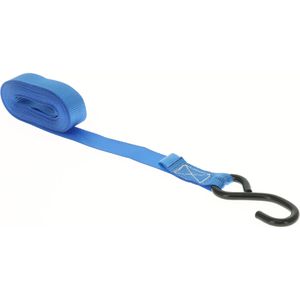 Produktbild für Spanngurt Conacord 532439, blau, mit Haken &amp; Ratsche