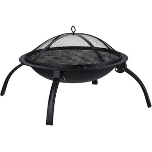 Feuerschale Relaxdays 10026546 XL, aus Stahl