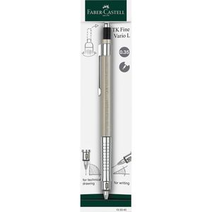 Produktbild für Druckbleistift Faber-Castell TK-Fine Vario L, gold, Kunststoff