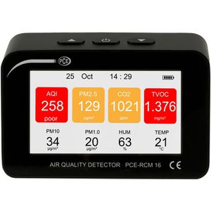 Produktbild für Luftmessgerät PCE RCM 16, stationär
