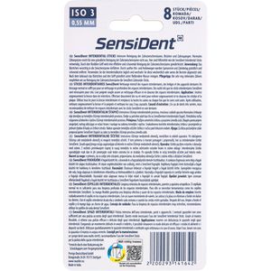 Produktbild für Interdentalbürsten SensiDent Premium Blau, ISO-Größe 3