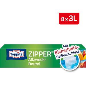 Produktbild für Gefrierbeutel Toppits Zipper Allzweck-Beutel 3l